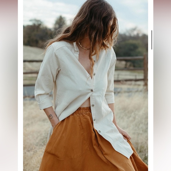 Curator SF // Workshirt // Natural // Size Small - Picture 1 of 7